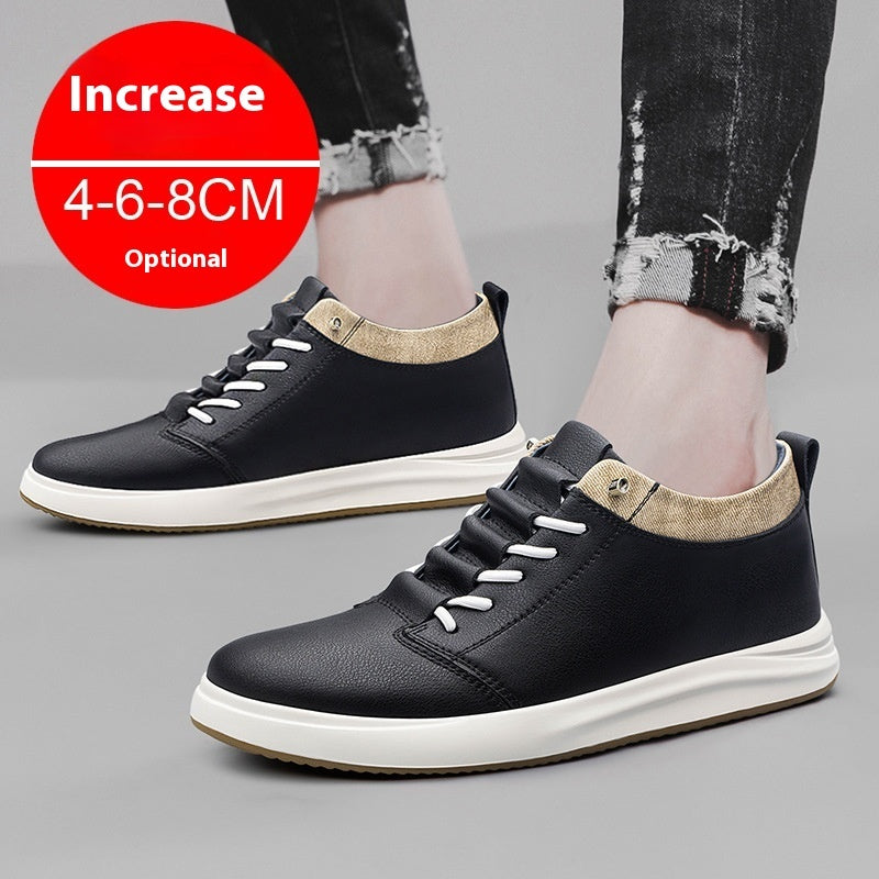 Invisible Height Increasing Insole Men's Shoes Casual Sneaker Board Shoes