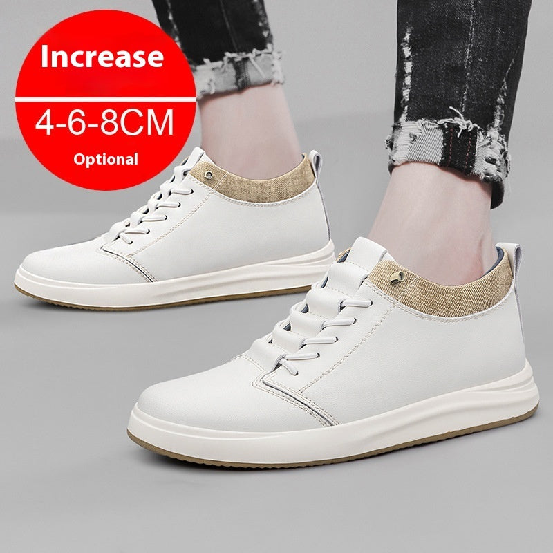 Invisible Height Increasing Insole Men's Shoes Casual Sneaker Board Shoes