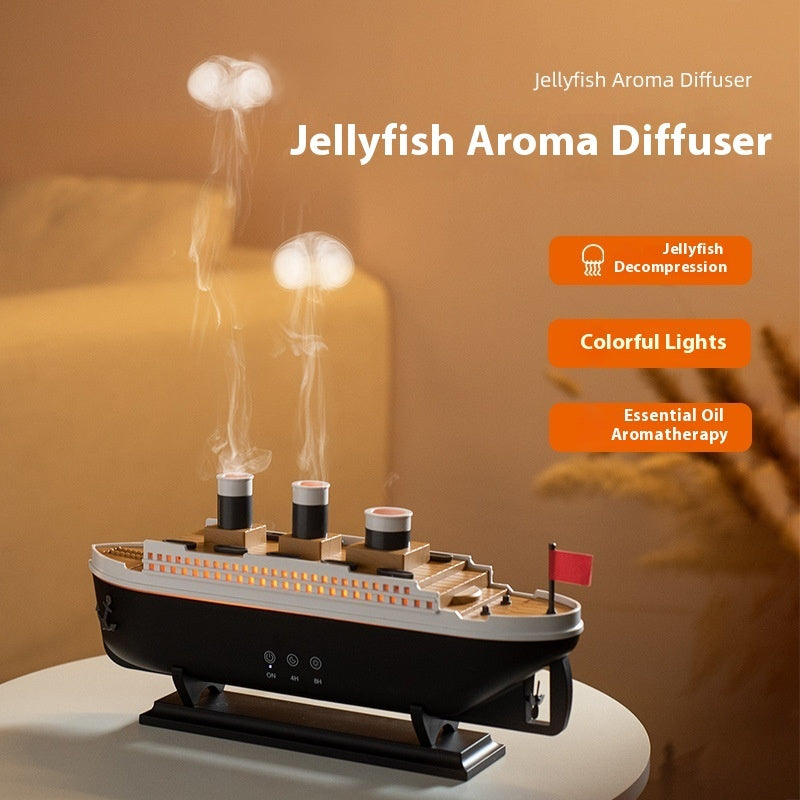Jellyfish Spray Aroma Diffuser - Titanic Ship